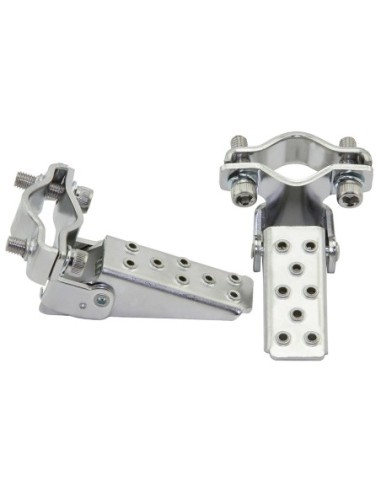 Steel Foldable Fork Step Chrome.